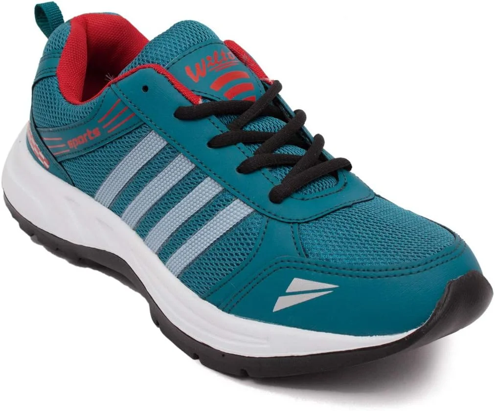 کفش های دویدن مردانه ASIAN Wonder-13 سبز قرمز، کفش های ورزشی، کفش های پیاده روی سایز 44.5 EU