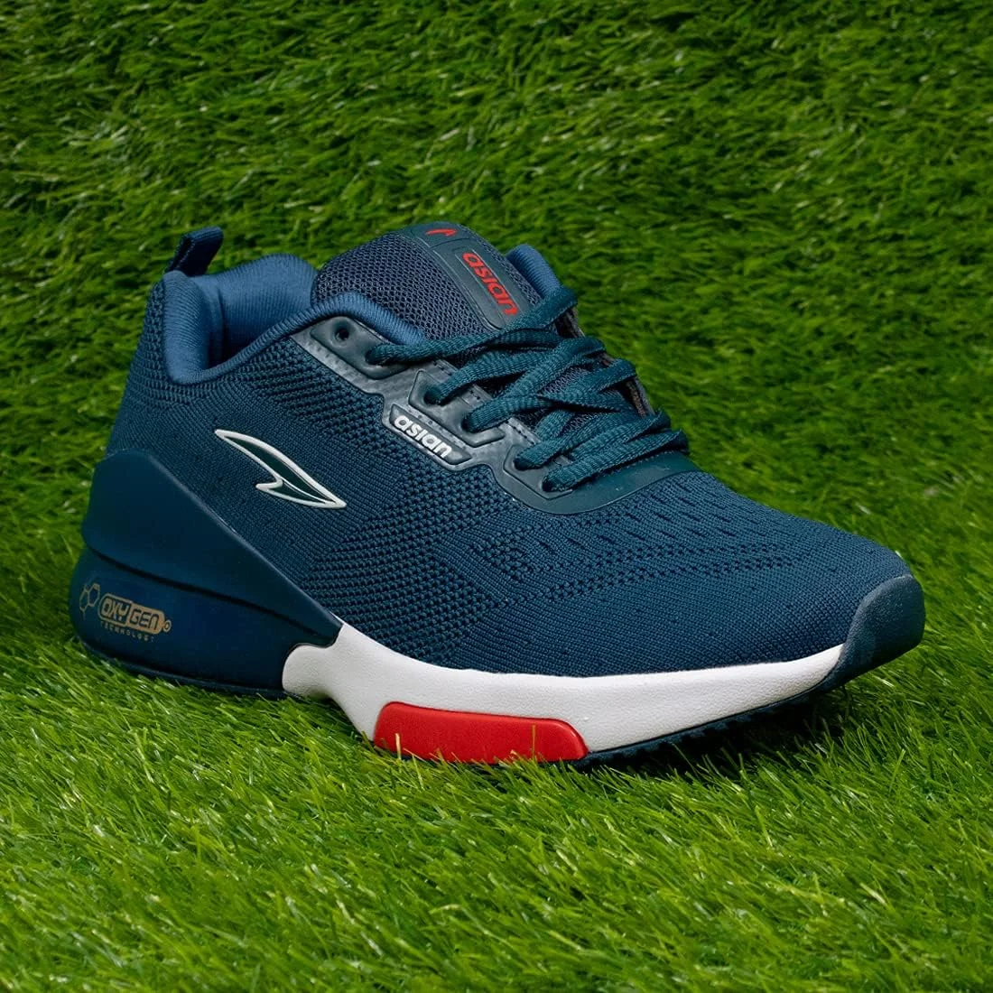 کفش های ورزشی دویدن، پیاده روی و باشگاه مردانه و پسرانه ASIAN مدل Oxygen-01 با فناوری اکسیژن، کفش های کتانی سبک و غیر رسمی
