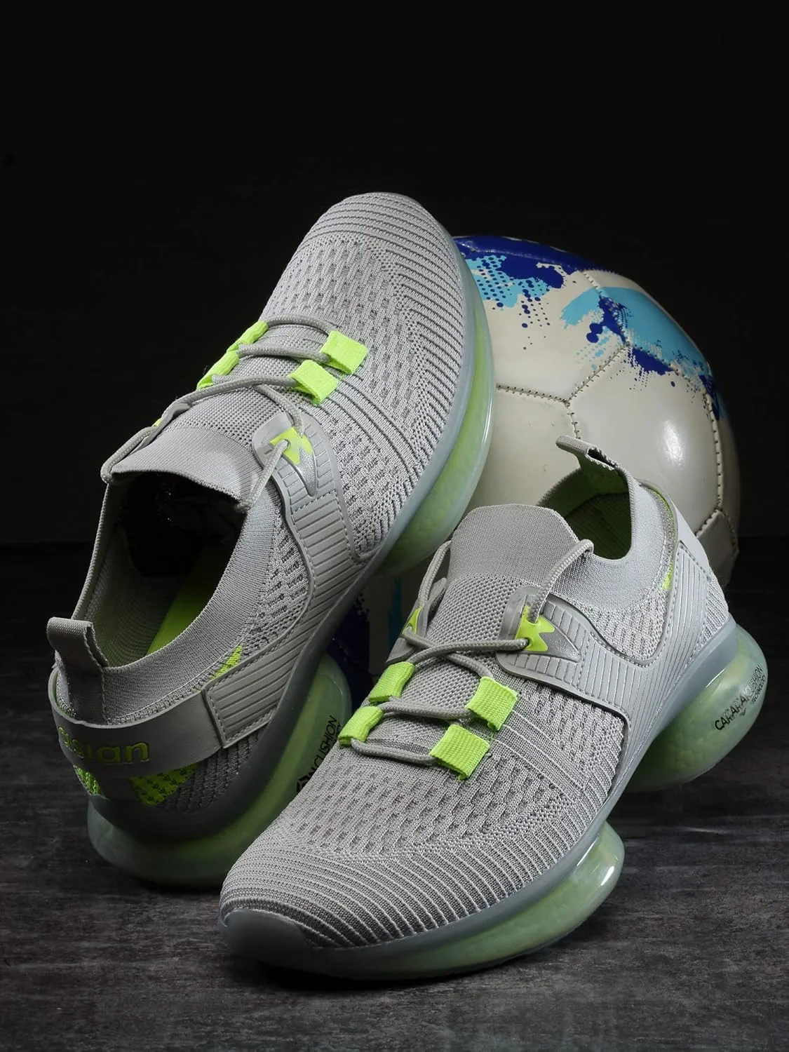 کفش ورزشی مردانه ASIAN مدل Carbon-02 مناسب دویدن، پیاده روی و باشگاه با فناوری کربن کوشن و زیره فایلون به همراه فوم حافظه دار، کفش کتانی غیر رسمی برای آقایان و پسران