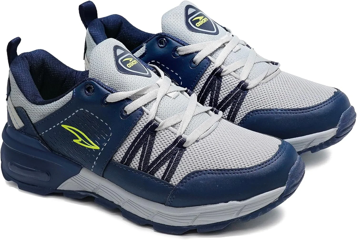 کفش ورزشی مردانه ASIAN مدل Everest-04 مناسب ترکینگ، هایکینگ، پیاده روی و دویدن با زیره لاستیکی و کفی مموری فوم بند دار برای آقایان و پسران