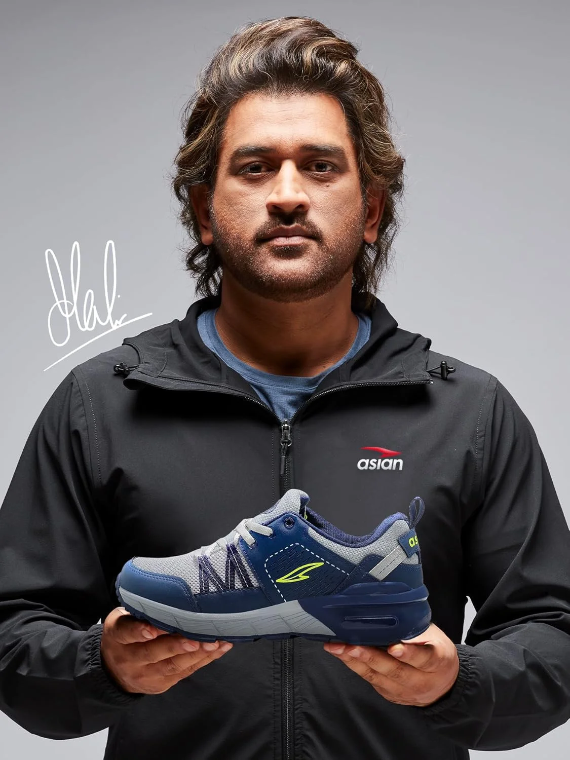 کفش ورزشی مردانه ASIAN مدل Everest-04 مناسب ترکینگ، هایکینگ، پیاده روی و دویدن با زیره لاستیکی و کفی مموری فوم بند دار برای آقایان و پسران