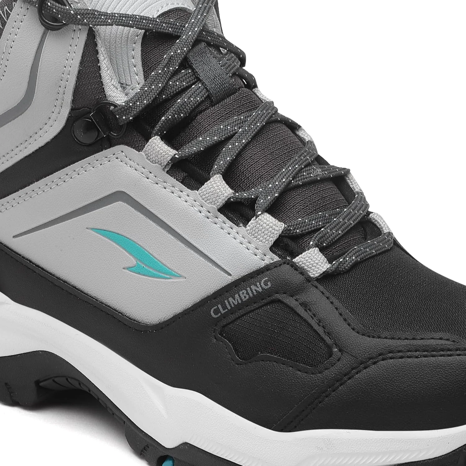 کفش ورزشی ترکینگ و هایکینگ مردانه ASIAN مدل Everest-23، کفش پیاده روی ساق بلند با زیره لاستیکی و کفی مموری فوم بند دار برای آقایان و پسران