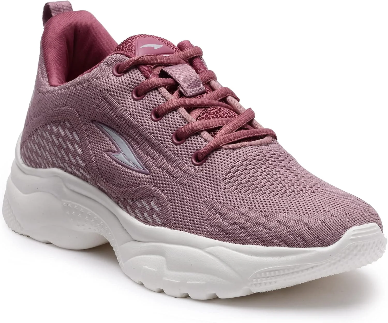 کفش های بند دار زنانه و دخترانه ASIAN SUPERFLY-02 با تکنولوژی Soleflex سبک وزن، بالشتک اضافی، مناسب استفاده روزمره و ورزشی - رنگ بنفش مایل به ارغوانی