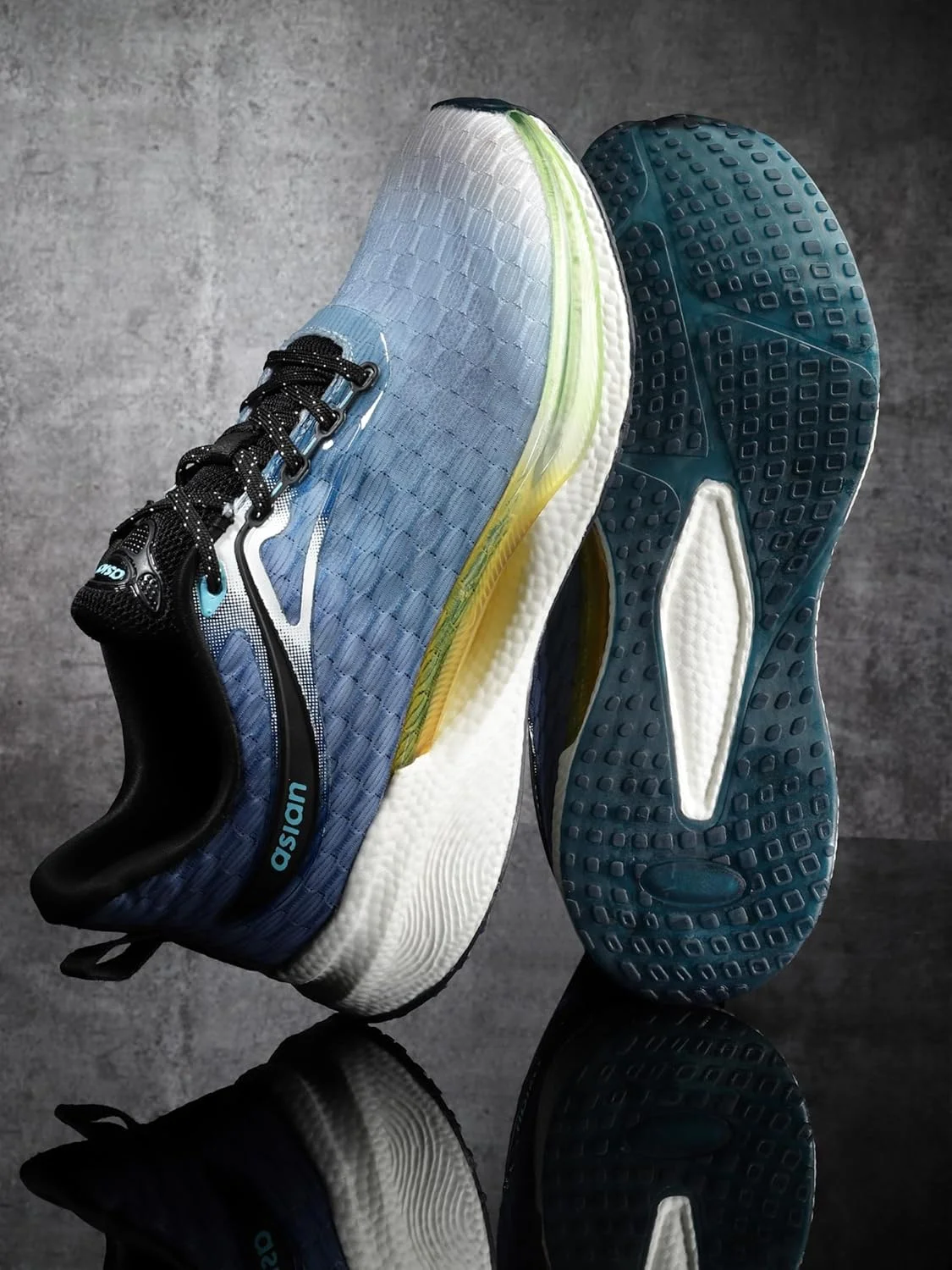 کفش کتانی مردانه آسیایی مدل Superstar-03، با فناوری Max Cushion، زیره TPR سبک و کفی مموری فوم و بند دار