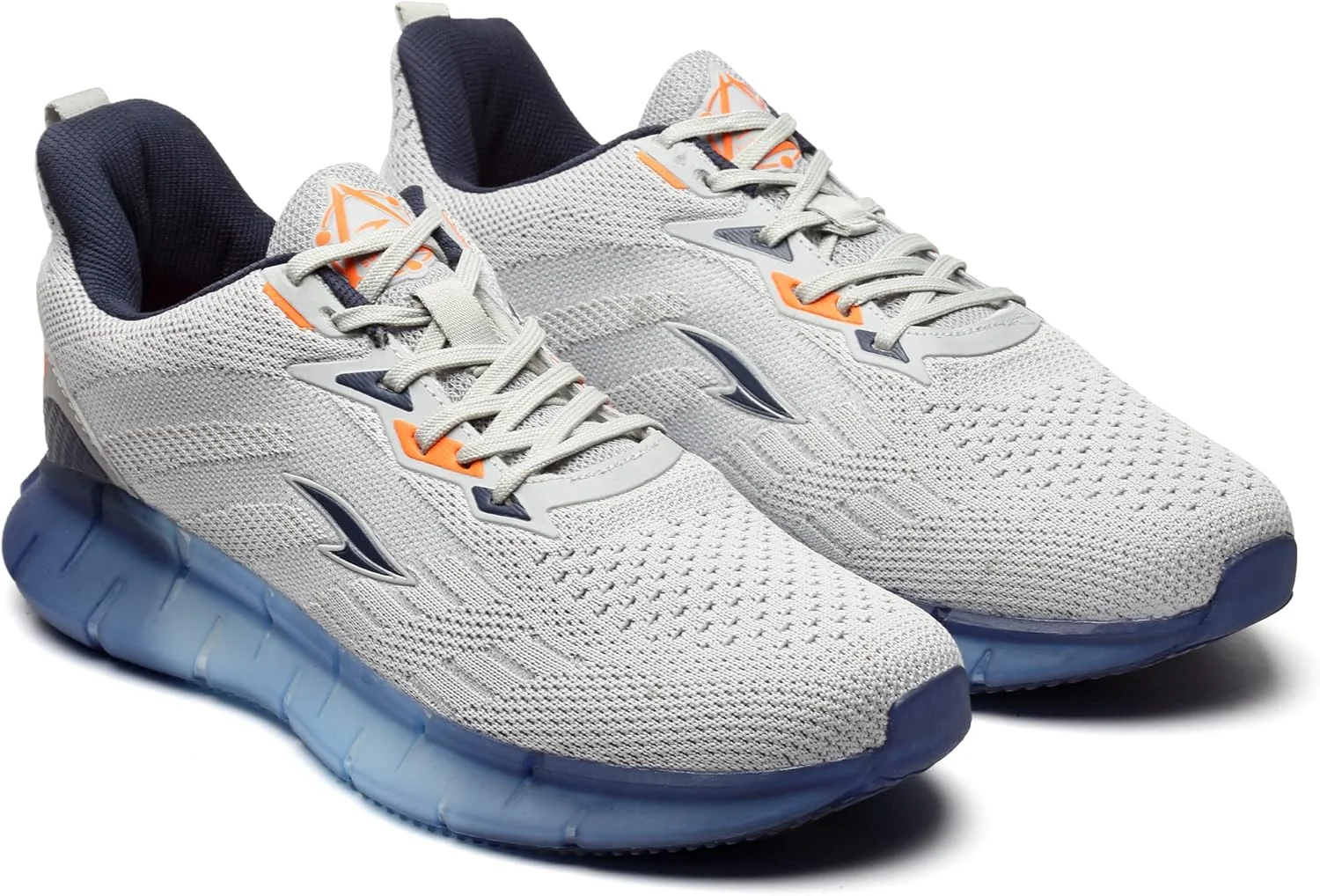 کفش ورزشی مردانه ASIAN مدل Chrome-01 مناسب دویدن، پیاده روی و باشگاه به همراه کفش کتانی غیر رسمی مردانه و پسرانه - خاکستری