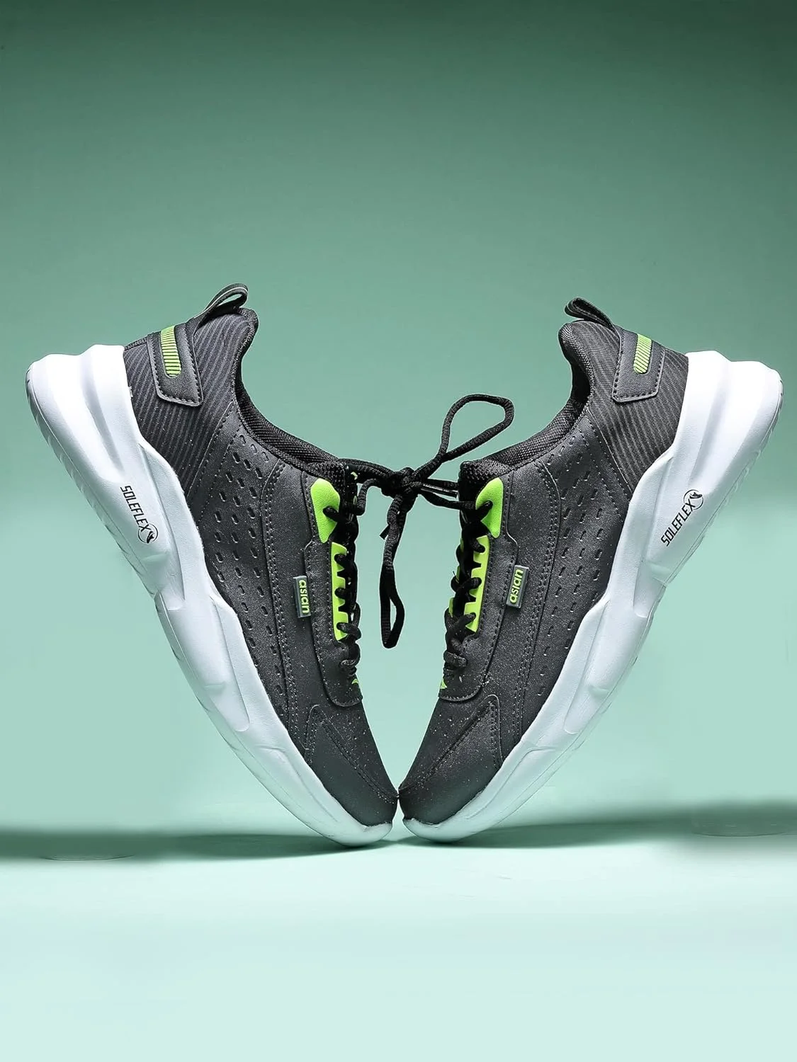 کفش ورزشی مردانه ASIAN مدل Waterproof-15 مناسب دویدن، پیاده روی و باشگاه با فناوری انعطاف پذیری زیره، کفش کتانی غیر رسمی برای آقایان و پسران