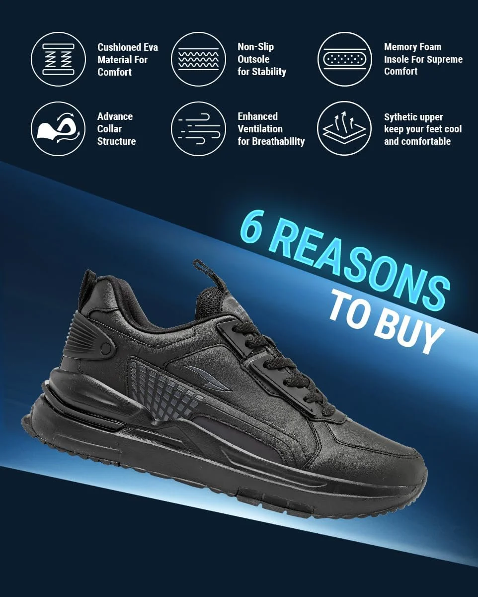 کفش کتانی مردانه ASIAN، رویه مصنوعی، زیره سبک وزن و فیلون با کفی مموری فوم، مدل بند دار Urban-05