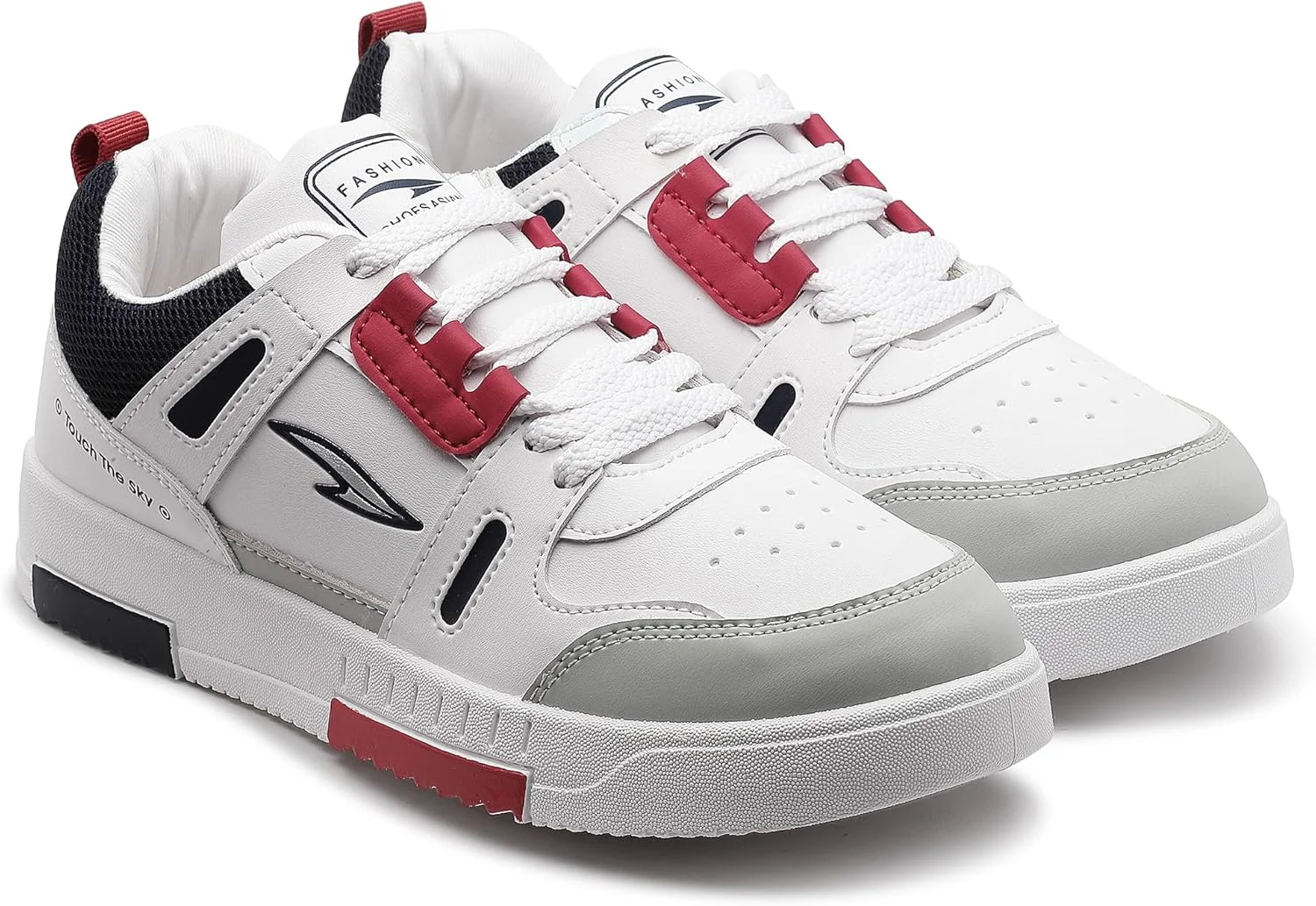 کفش کتانی مردانه ASIAN مدل Tarzan-06، کفش های ساق بلند غیر رسمی با کفی سبک و بند دار و بالشتک اضافی برای پسران مردانه