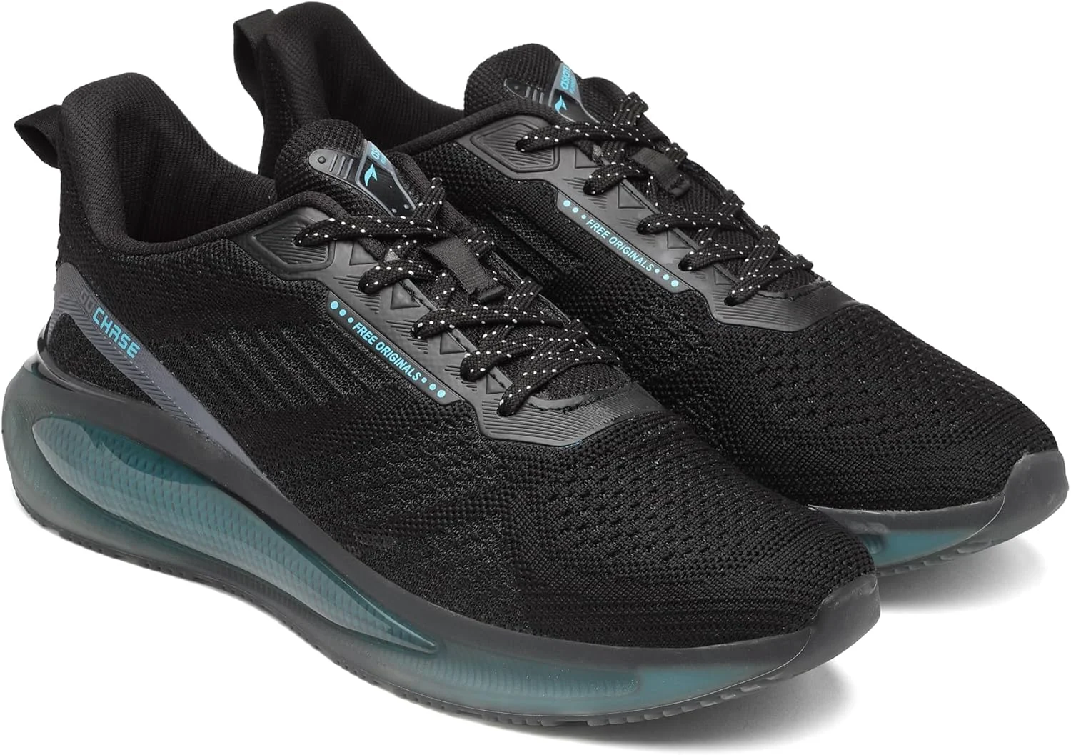 کفش های دویدن و استفاده روزمره مردانه ASIAN مدل POWERPLAY-05 با بند، کفش های سبک و راحت با پارچه توری رویه و فناوری کریستال کوشن برای مردان و پسران