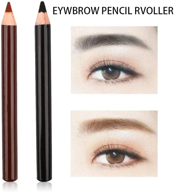 دو عدد تراش آرایشی جهانی، تراش لوازم آرایشی برای خط چشم، رژ لب، مداد ابرو، قابل حمل