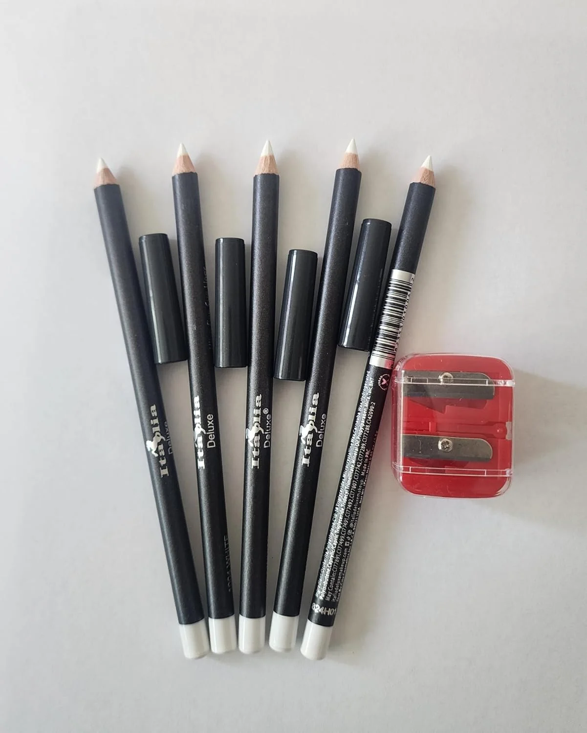 مجموعه 5 عددی تراش ایتالیا دلوکس 1004 سفید + تراش مجموعه 5 عددی تراش ایتالیا دلوکس 1004 سفید + تراش