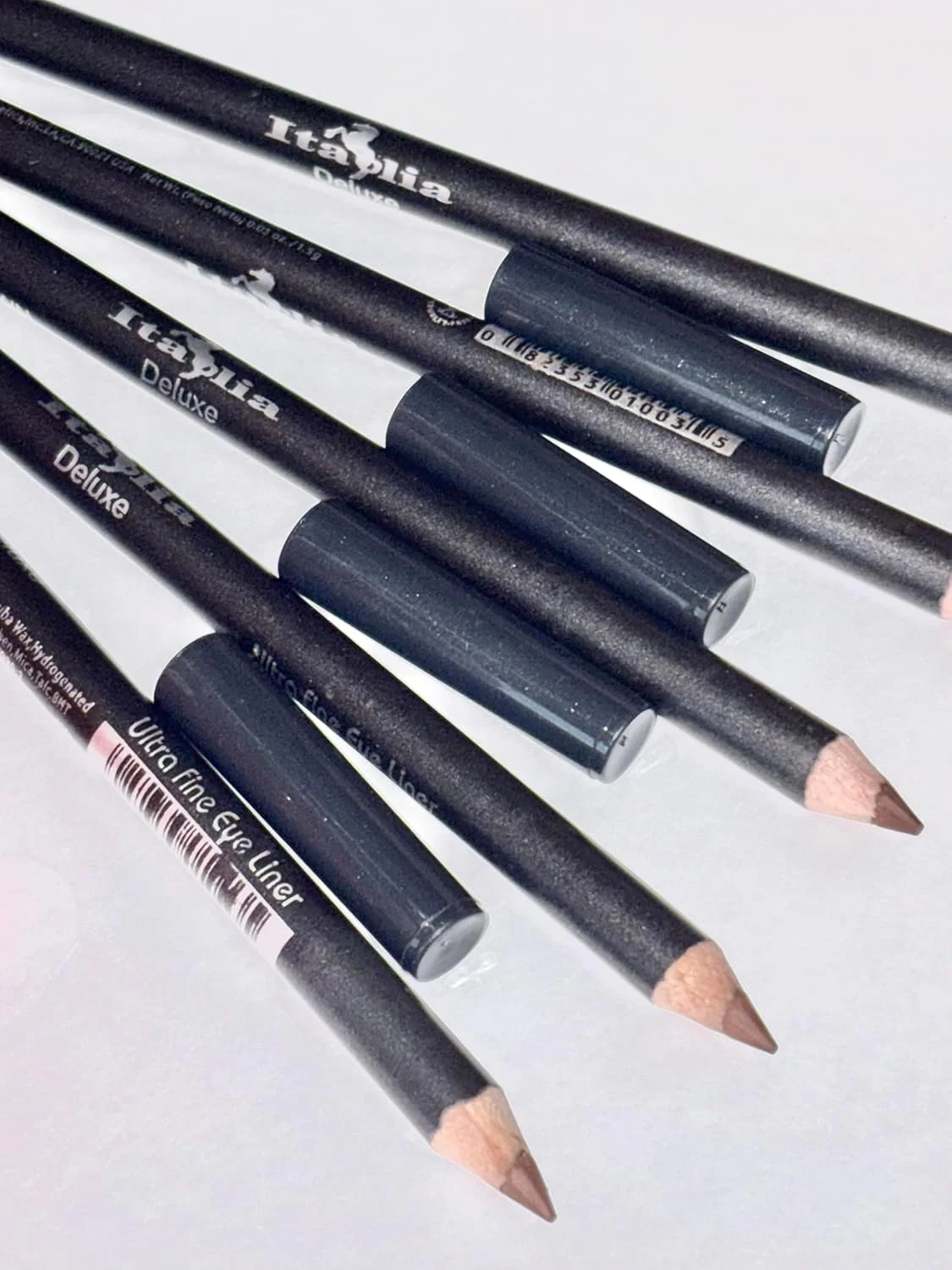 5 pc Italia Deluxe 1003 Light Brown + Pencil Sharpener 5 pc Italia Deluxe 1003 Light Brown + Pencil Sharpener