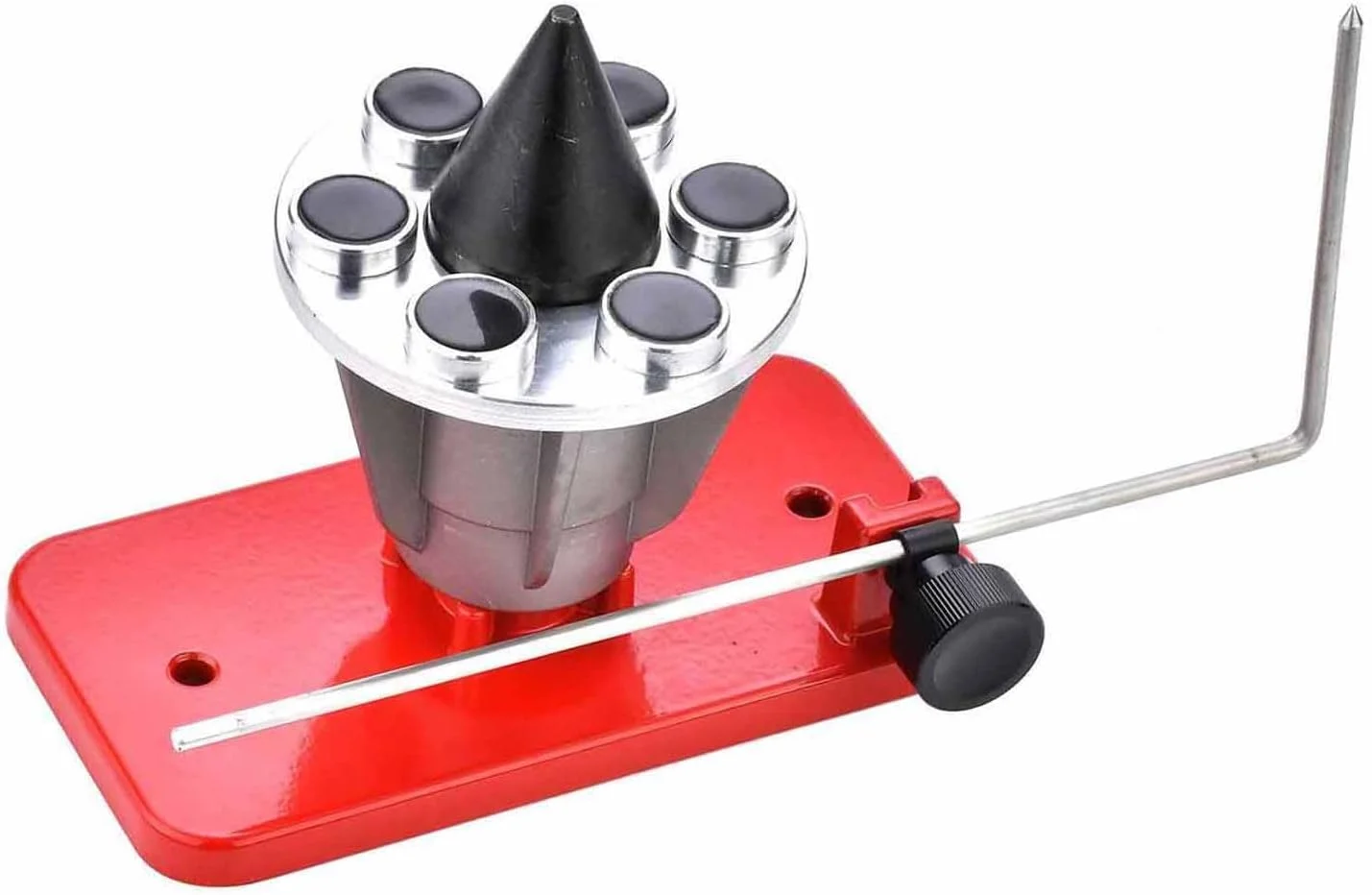 بالانس تیغه چمن زن مدل 339075B، فولاد آلیاژی، بالانس دیواری، 42-047 برای تیغه های جایگزین، بالانس پس از تیز کردن، مناسب برای اکثر برندها، نصب مغناطیسی