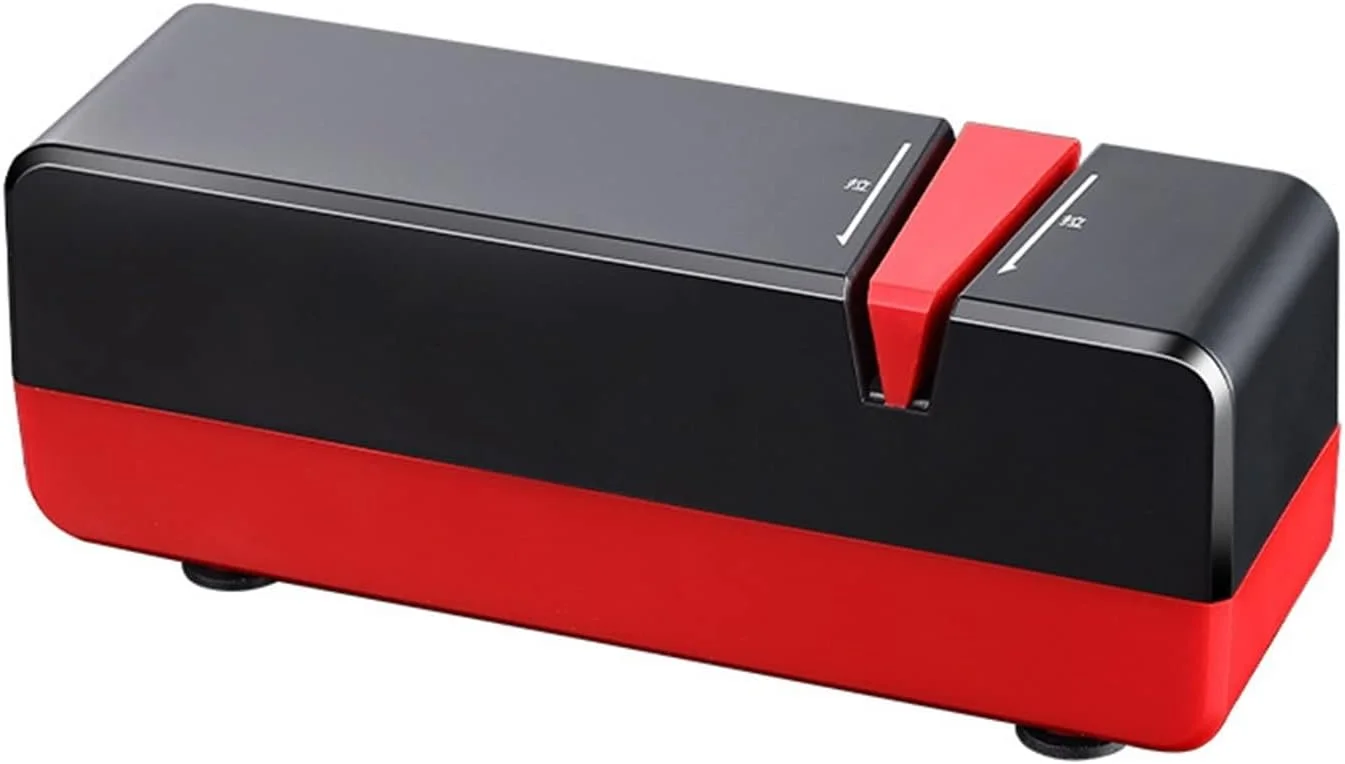 چاقو تیزکن اتوماتیک چند منظوره سریع AUEMNUR، چاقو تیزکن برقی حرفه ای، سنگ چاقو تیز کن، قیچی، لوازم جانبی ابزار آشپزخانه