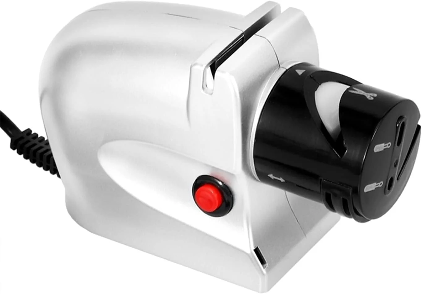 تیزکن چاقو برقی AUEMNUR، تیز کننده سریع و اتوماتیک با موتور تیز کننده سنگ زنی، ابزار تیز کردن حرفه ای چاقو، چند منظوره