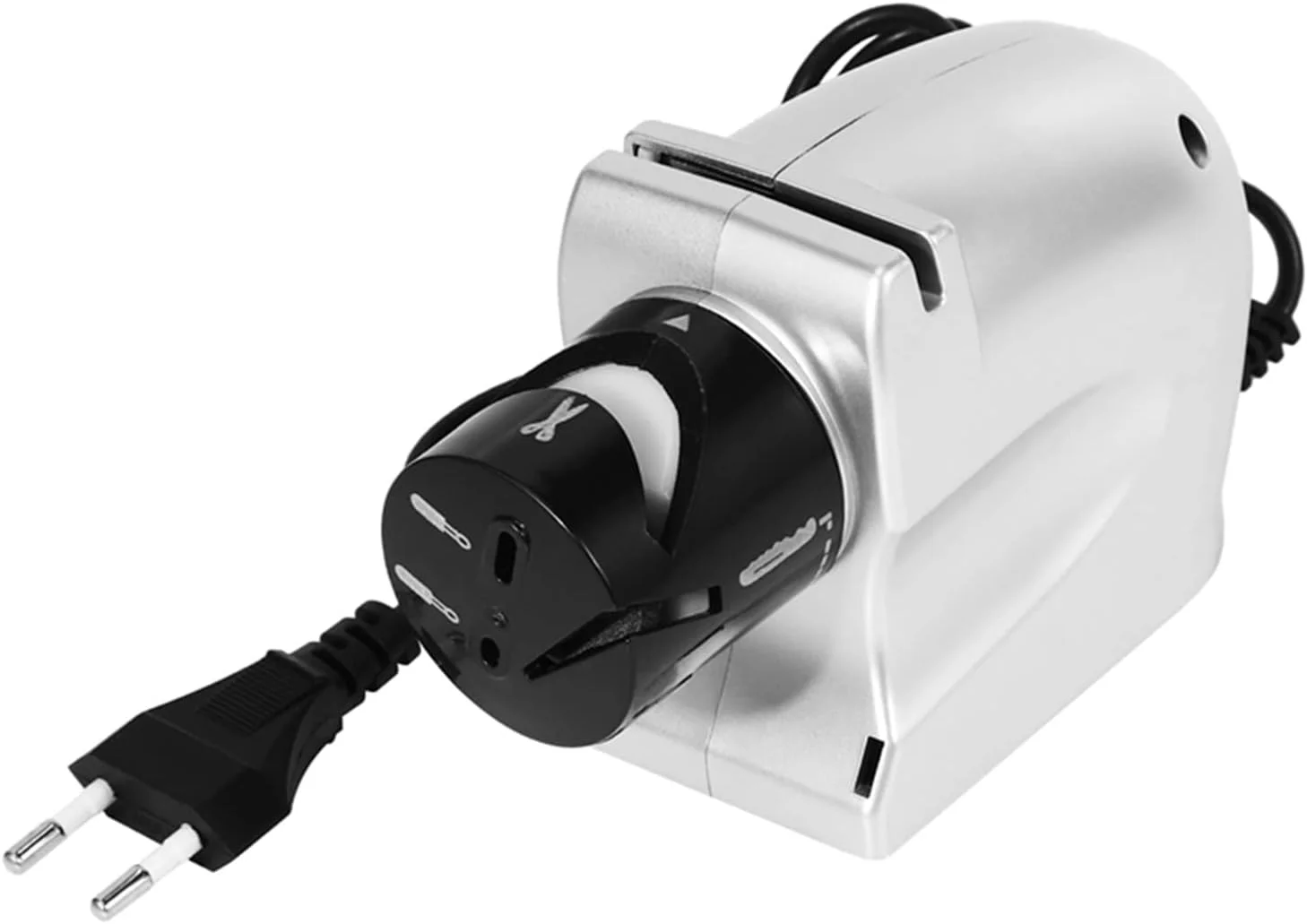 تیزکن چاقو برقی AUEMNUR، تیز کننده سریع و اتوماتیک با موتور تیز کننده سنگ زنی، ابزار تیز کردن حرفه ای چاقو، چند منظوره