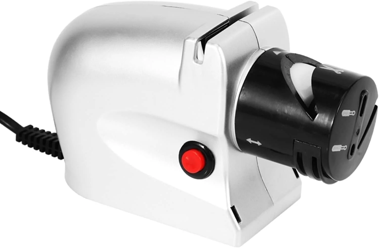 تیزکن چاقو برقی AUEMNUR، تیز کننده سریع و اتوماتیک با موتور تیز کننده سنگ زنی، ابزار تیز کردن حرفه ای چاقو، چند منظوره