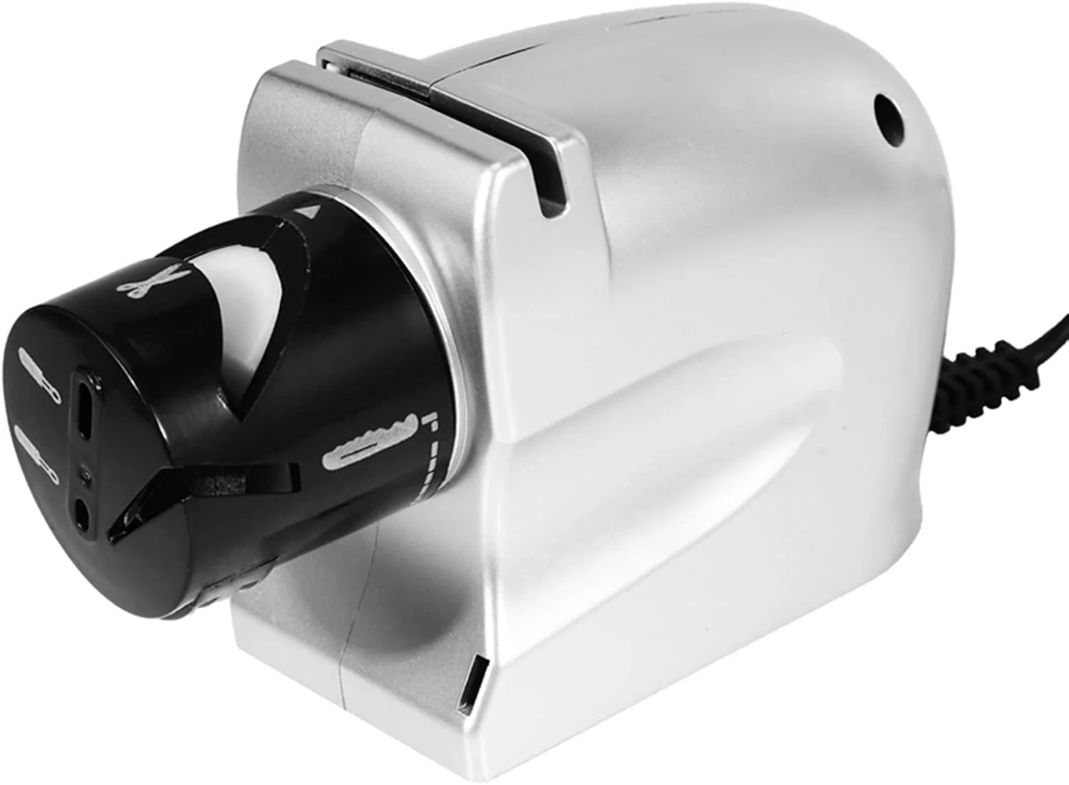 تیزکن چاقو برقی AUEMNUR، تیز کننده سریع و اتوماتیک با موتور تیز کننده سنگ زنی، ابزار تیز کردن حرفه ای چاقو، چند منظوره