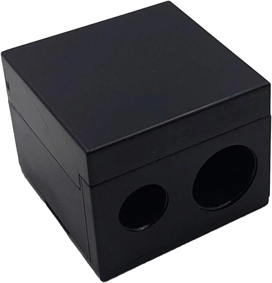 تراش آرایشی مداد، برای خط چشم، خط لب و غیره، رنگ مشکی تراش آرایشی مداد، برای خط چشم، خط لب و غیره، رنگ مشکی