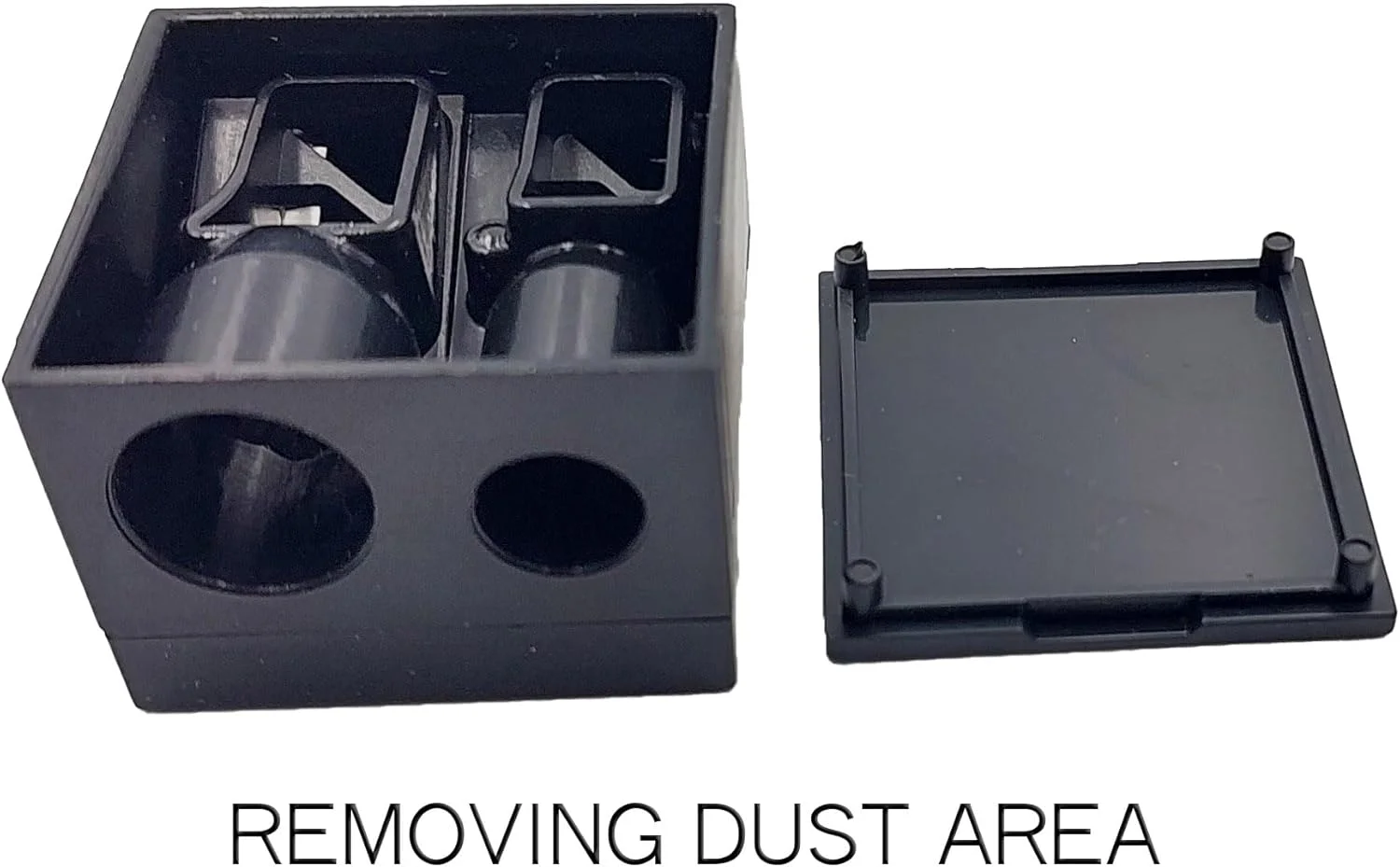 تراش آرایشی مداد، برای خط چشم، خط لب و غیره، رنگ مشکی تراش آرایشی مداد، برای خط چشم، خط لب و غیره، رنگ مشکی