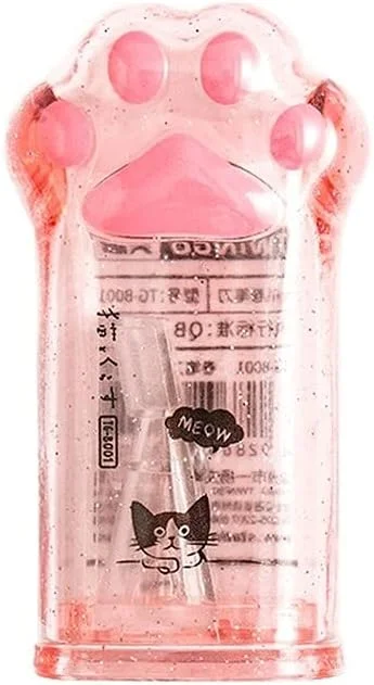 تراش مداد طرح پنجه گربه، لوازم تحریر فانتزی، جایزه دانش آموزی، هدیه کودک