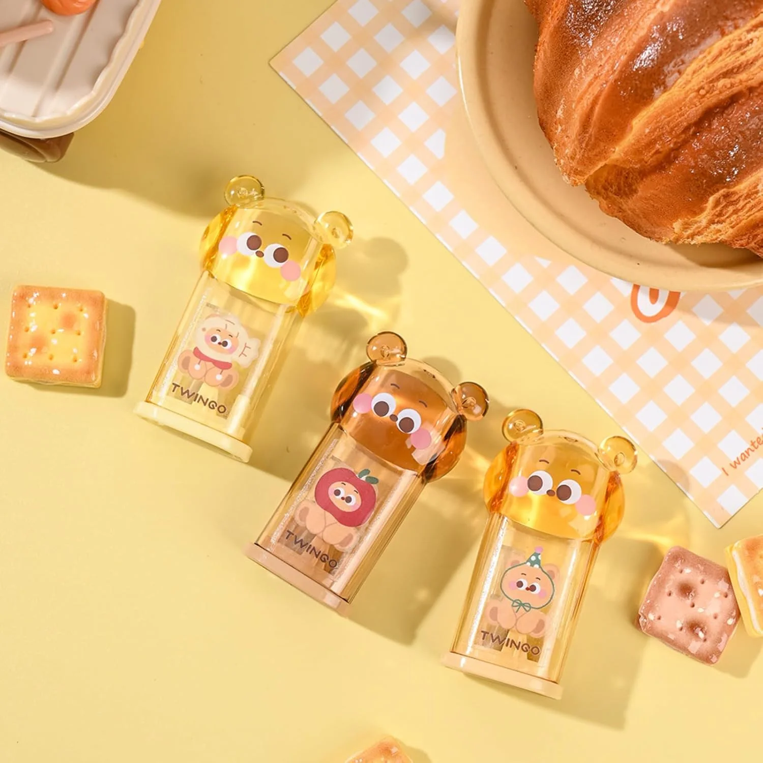 ست لوازم التحریر خرس بامزه، شامل 3 عدد تراش مداد خرس بامزه، لوازم مدرسه کاوایی برای لوازم اداری، مدرسه و خانه کاوایی ست لوازم التحریر خرس بامزه، شامل 3 عدد تراش مداد خرس بامزه، لوازم مدرسه کاوایی برای لوازم اداری، مدرسه و خانه کاوایی