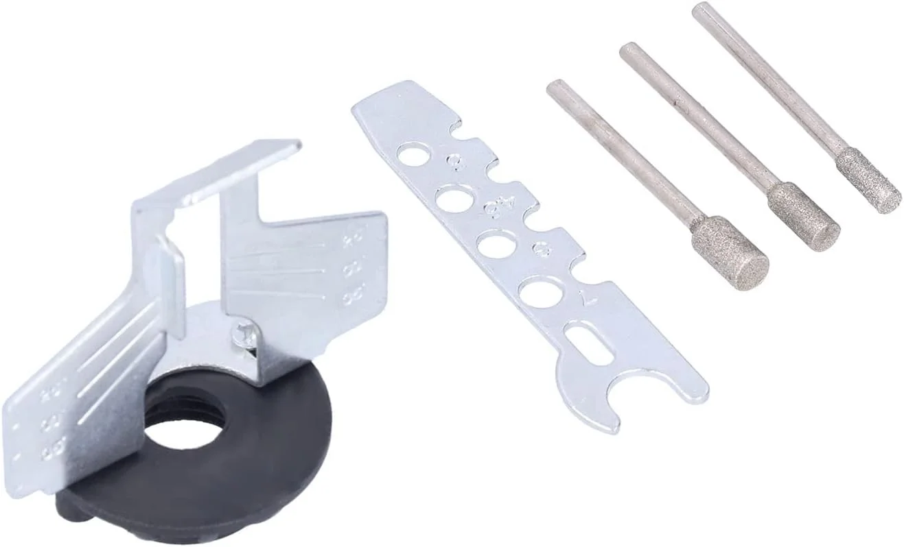 ابزار تیز کننده زنجیر اره برقی، کیت اتصال آداپتور دریل سوهان تیز کننده برای استفاده کارآمد ابزار تیز کننده زنجیر اره برقی، کیت اتصال آداپتور دریل سوهان تیز کننده برای استفاده کارآمد