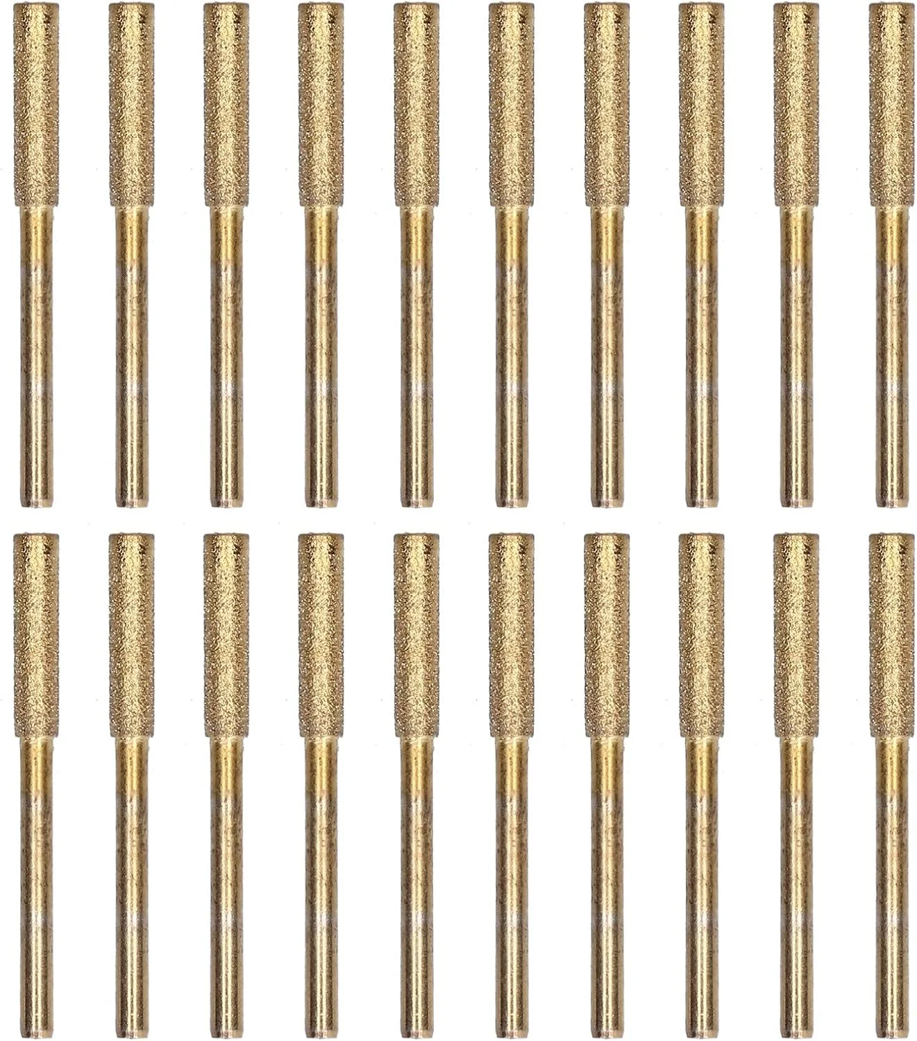 مجموعه سوهان سنگ سنباده سر سنگ زنی برای تعمیر قالب و جوشکاری 20 عددی (4.8 میلی متر)