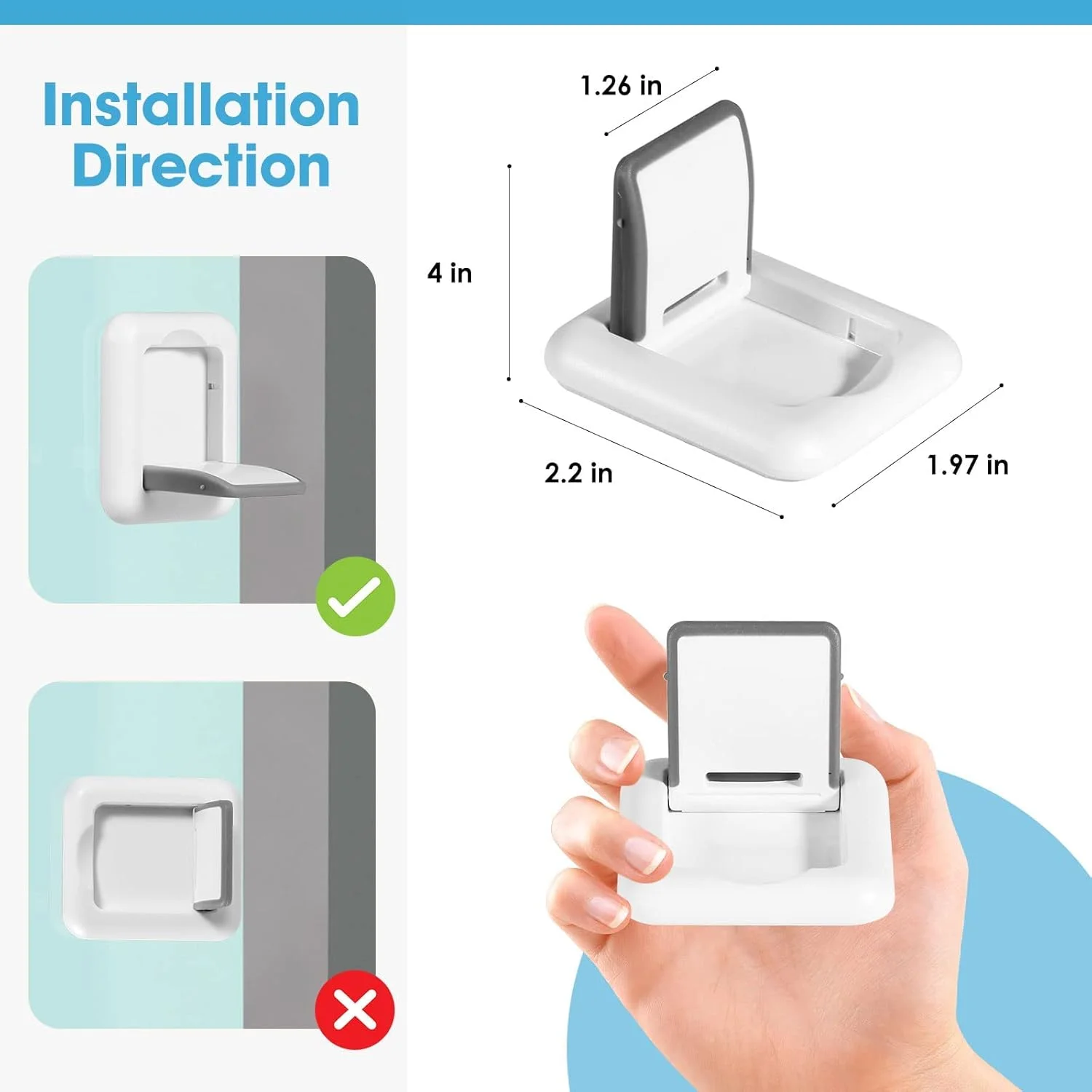 قفل درب کشویی MAKINGTEC، قفل پنجره برای ایمنی کودکان، قفل درب شیشه ای کشویی ضد کودک، میله امنیتی ضد کودک مناسب برای پنجره های کشویی، پاسیو، کمد، درب کابینت (شکل L دو عددی) قفل درب کشویی MAKINGTEC، قفل پنجره برای ایمنی کودکان، قفل درب شیشه ای کشویی ضد کودک، میله امنیتی ضد کودک مناسب برای پنجره های کشویی، پاسیو، کمد، درب کابینت (شکل L دو عددی)