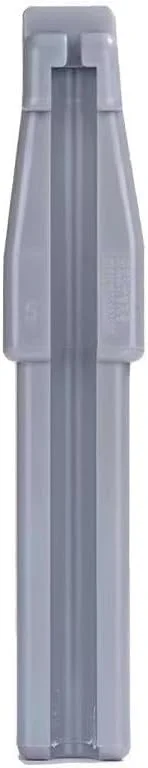 تراش ابرو خاکستری 3 در 1، ابزار کمکی تراش ابرو مدل نوک اردکی برای مداد ابروهای ضد آب و پیل آف، مناسب برای مبتدیان و حرفه ای ها، ابزار آرایشی