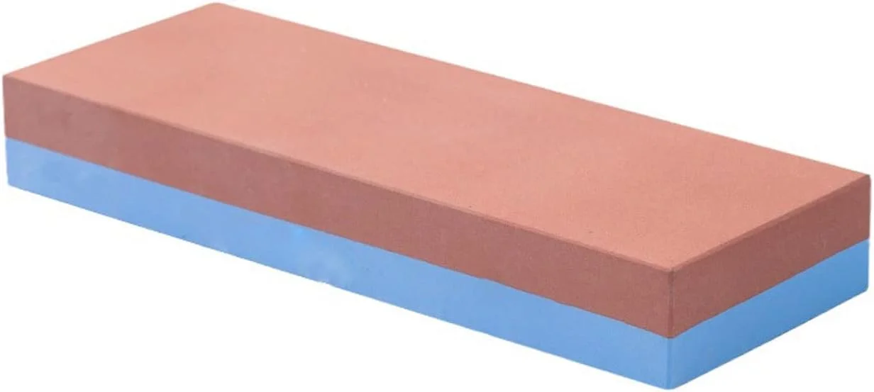 تیزکننده چاقو Hfghgfhk دو طرفه قرمز-آبی، سنگ سنباده آشپزخانه خانگی، اندازه سنگ سنباده 180*30*60 میلی متر، تیز کردن ظریف تیزکننده چاقو Hfghgfhk دو طرفه قرمز-آبی، سنگ سنباده آشپزخانه خانگی، اندازه سنگ سنباده 180*30*60 میلی متر، تیز کردن ظریف