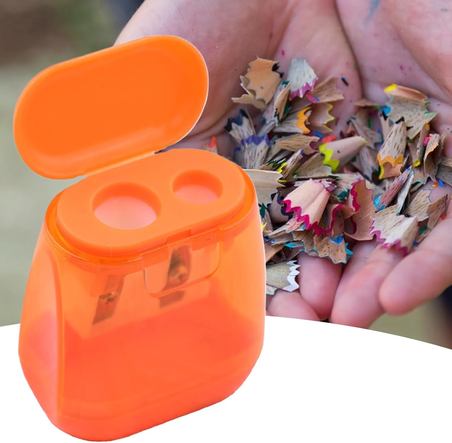 تراش لب | تراش دستی با 2 سوراخ تراش و درب | لوازم مدرسه دانشجویی برای استودیو هنری، مسافرت دانشجویی، کلاس درس، کوله پشتی، میز، معلم تراش لب | تراش دستی با 2 سوراخ تراش و درب | لوازم مدرسه دانشجویی برای استودیو هنری، مسافرت دانشجویی، کلاس درس، کوله پشتی، میز، معلم