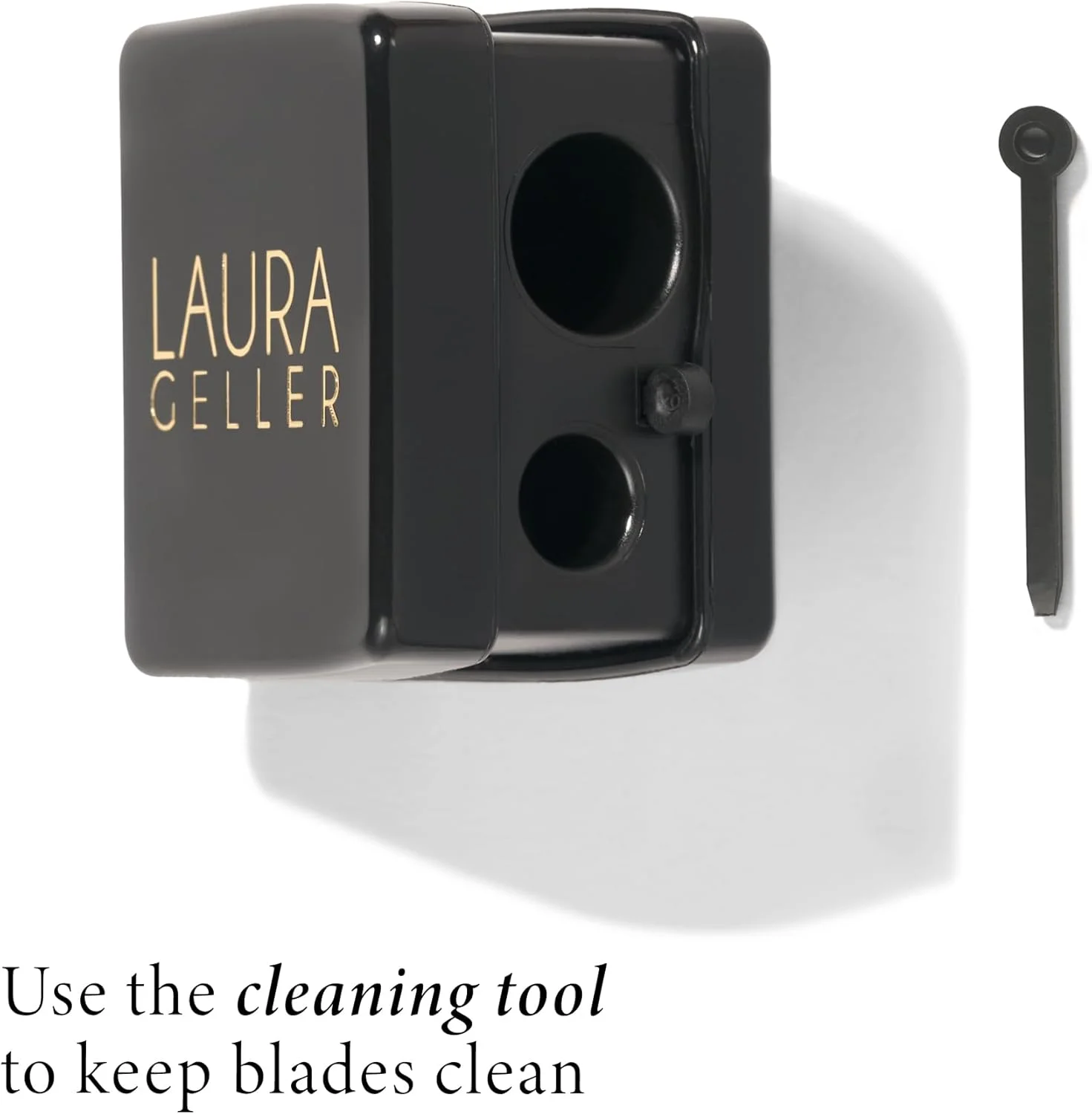 تراش آرایشی مداد چشم + لب لورا گلر نیویورک - تمیز کردن آسان - تراش مداد خط چشم، خط لب و مداد ابرو تراش آرایشی مداد چشم + لب لورا گلر نیویورک - تمیز کردن آسان - تراش مداد خط چشم، خط لب و مداد ابرو