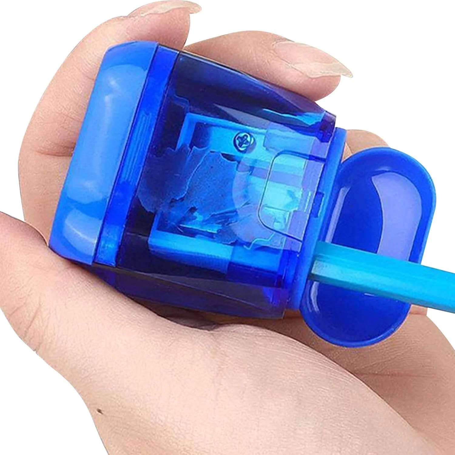 تراش رژ لب | تراش مداد با 2 سوراخ تراش و محفظه جمع آوری ضایعات - لوازم مدرسه دانشجویی برای استودیو هنری، مسافرت دانشجویی، کلاس درس، کوله پشتی، میز، معلم تراش رژ لب | تراش مداد با 2 سوراخ تراش و محفظه جمع آوری ضایعات - لوازم مدرسه دانشجویی برای استودیو هنری، مسافرت دانشجویی، کلاس درس، کوله پشتی، میز، معلم