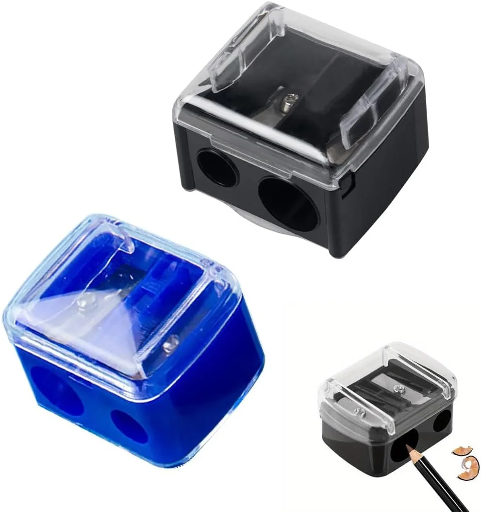 مجموعه دو عددی تراش جهانی MWUMRCM برای مدادهای آرایشی، خط چشم، خط لب، مداد ابرو، تیغه های دقیق، حمل آسان، تراش دوتایی فلزی و پلاستیکی، برش صاف مجموعه دو عددی تراش جهانی MWUMRCM برای مدادهای آرایشی، خط چشم، خط لب، مداد ابرو، تیغه های دقیق، حمل آسان، تراش دوتایی فلزی و پلاستیکی، برش صاف