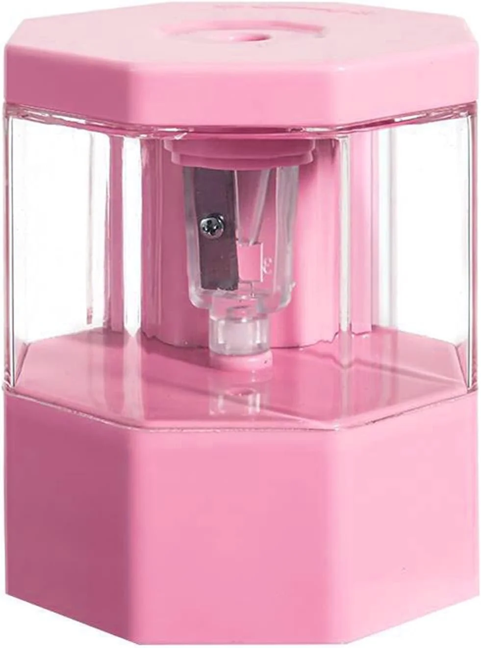 مداد تراش برقی قابل حمل، تراش سریع با شروع خودکار فشاری، مخزن بزرگ و سر قابل تعویض برای خانه، دفتر، مدرسه و دانش آموزان مداد تراش برقی قابل حمل، تراش سریع با شروع خودکار فشاری، مخزن بزرگ و سر قابل تعویض برای خانه، دفتر، مدرسه و دانش آموزان