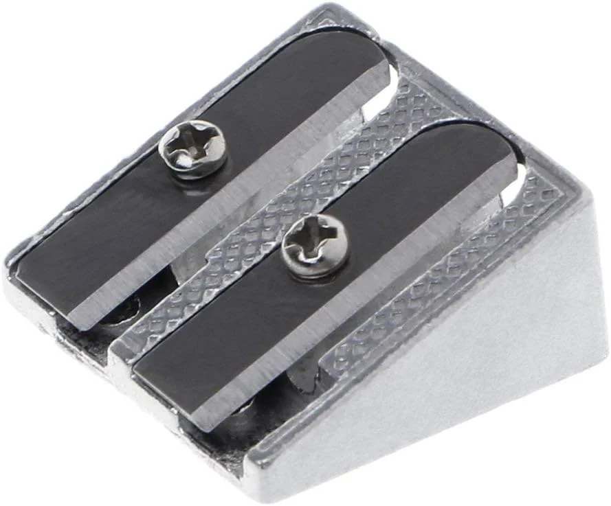 تراش فلزی پریمیوم دو سوراخه با لبه های پخ دار، مناسب مدرسه، دفتر کار، لوازم التحریر، استفاده آسان و راحت تراش فلزی پریمیوم دو سوراخه با لبه های پخ دار، مناسب مدرسه، دفتر کار، لوازم التحریر، استفاده آسان و راحت