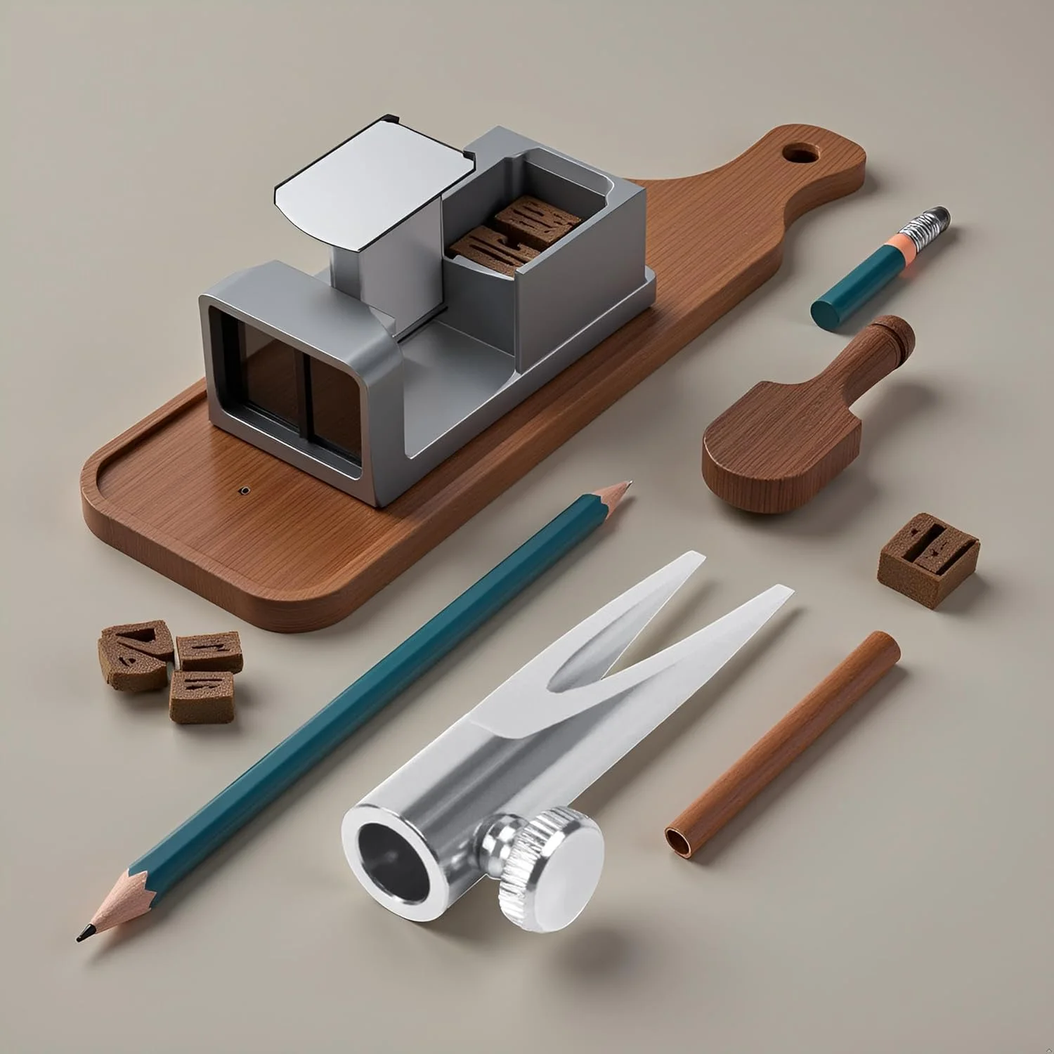 تراش ابرو نقره ای، لوازم آرایشی جانبی چند منظوره و بادوام با طراحی U شکل، مناسب برای چشم و ابرو