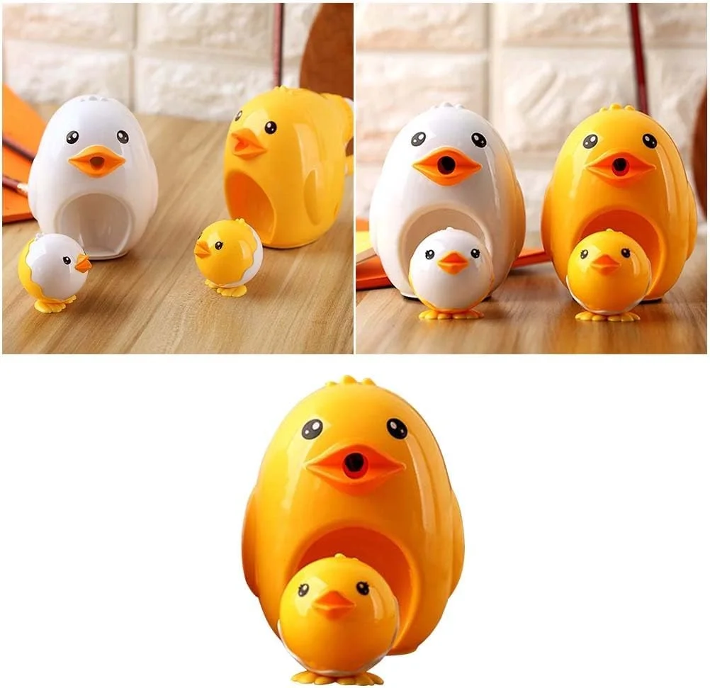 مداد تراش اردک زرد بامزه Veemoon برای لوازم التحریر خلاقانه، طراحی دستی برای استفاده، سرگرمی دانش آموزان و هنرمندان جوان مداد تراش اردک زرد بامزه Veemoon برای لوازم التحریر خلاقانه، طراحی دستی برای استفاده، سرگرمی دانش آموزان و هنرمندان جوان