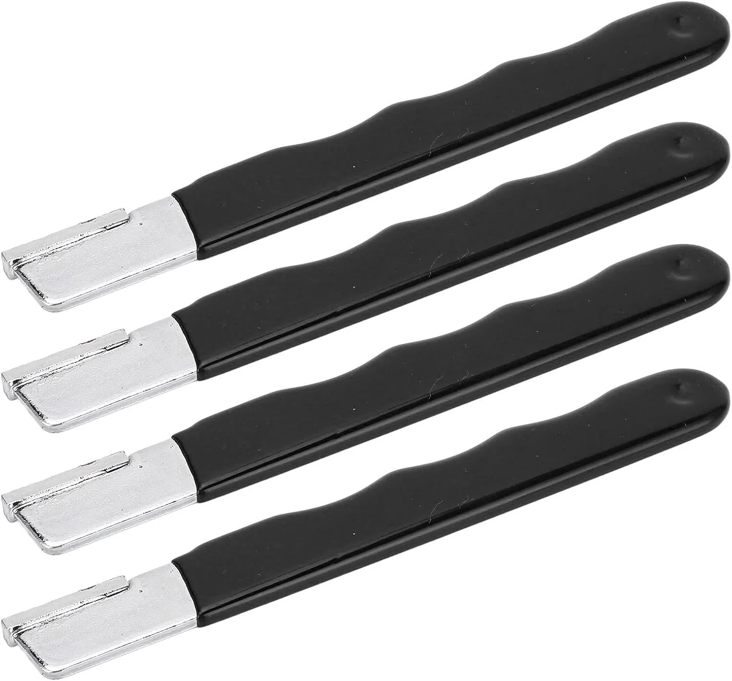 تیز کننده قیچی باغبانی VELATEMOR، مینی قابل حمل غیر لغزنده آلیاژ تنگستن فولاد، 4 عدد ابزار باغبانی (مشکی مات) تیز کننده قیچی باغبانی VELATEMOR، مینی قابل حمل غیر لغزنده آلیاژ تنگستن فولاد، 4 عدد ابزار باغبانی (مشکی مات)