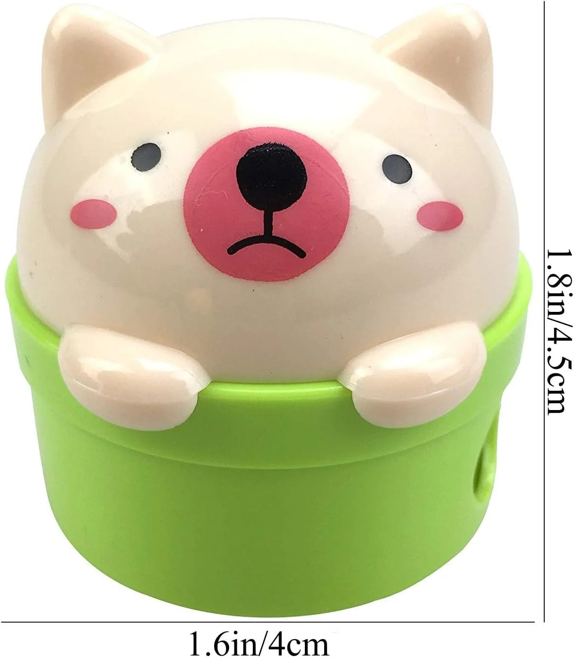 تراش مداد فانتزی طرح گربه و خرس تزویق، بسته 4 عددی تراش مداد فانتزی طرح گربه و خرس تزویق، بسته 4 عددی