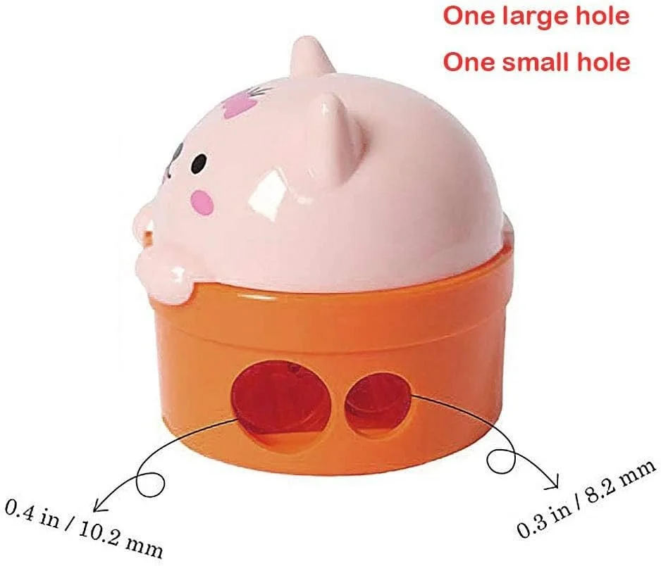 تراش مداد فانتزی طرح گربه و خرس تزویق، بسته 4 عددی تراش مداد فانتزی طرح گربه و خرس تزویق، بسته 4 عددی