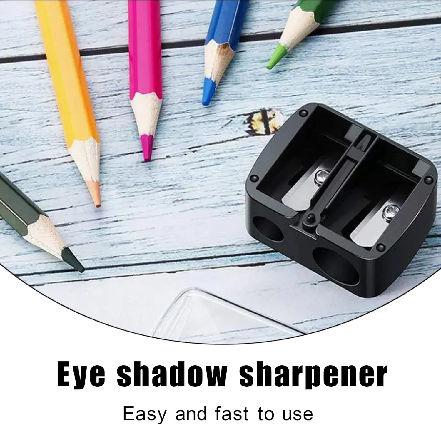 مجموعه 2 عددی تراش آرایشی، تراش لوازم آرایشی، تراش مداد، برای مداد ابرو، مداد، خط لب، خط چشم، تیغه های دقیق، مناسب برای استفاده در سفر مجموعه 2 عددی تراش آرایشی، تراش لوازم آرایشی، تراش مداد، برای مداد ابرو، مداد، خط لب، خط چشم، تیغه های دقیق، مناسب برای استفاده در سفر