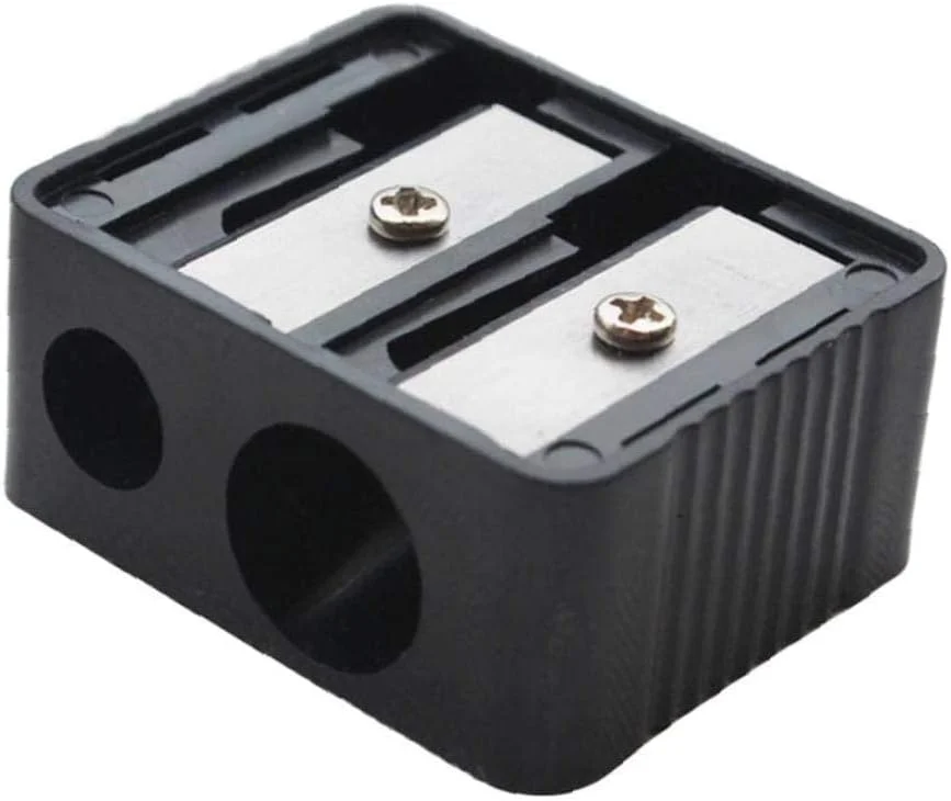 تراش آرایشی حرفه ای دو سوراخه برای خط چشم، خط لب، مداد ابرو، لوازم مدرسه و دفتر تراش آرایشی حرفه ای دو سوراخه برای خط چشم، خط لب، مداد ابرو، لوازم مدرسه و دفتر