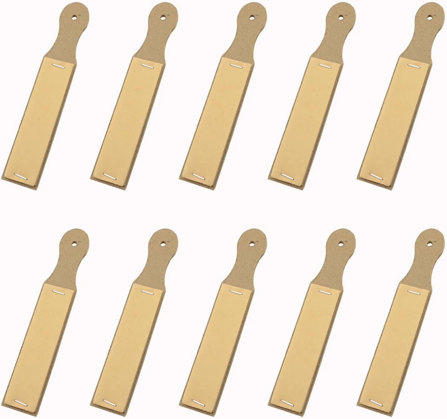 Pro Bamboo Kitchen بسته 10 عددی سمباده مداد تراش، تخته سمباده برای ساییدن نوک مداد، مناسب مدارس هنری، استودیوها، مداد شمعی، مداد زغالی و پاستل