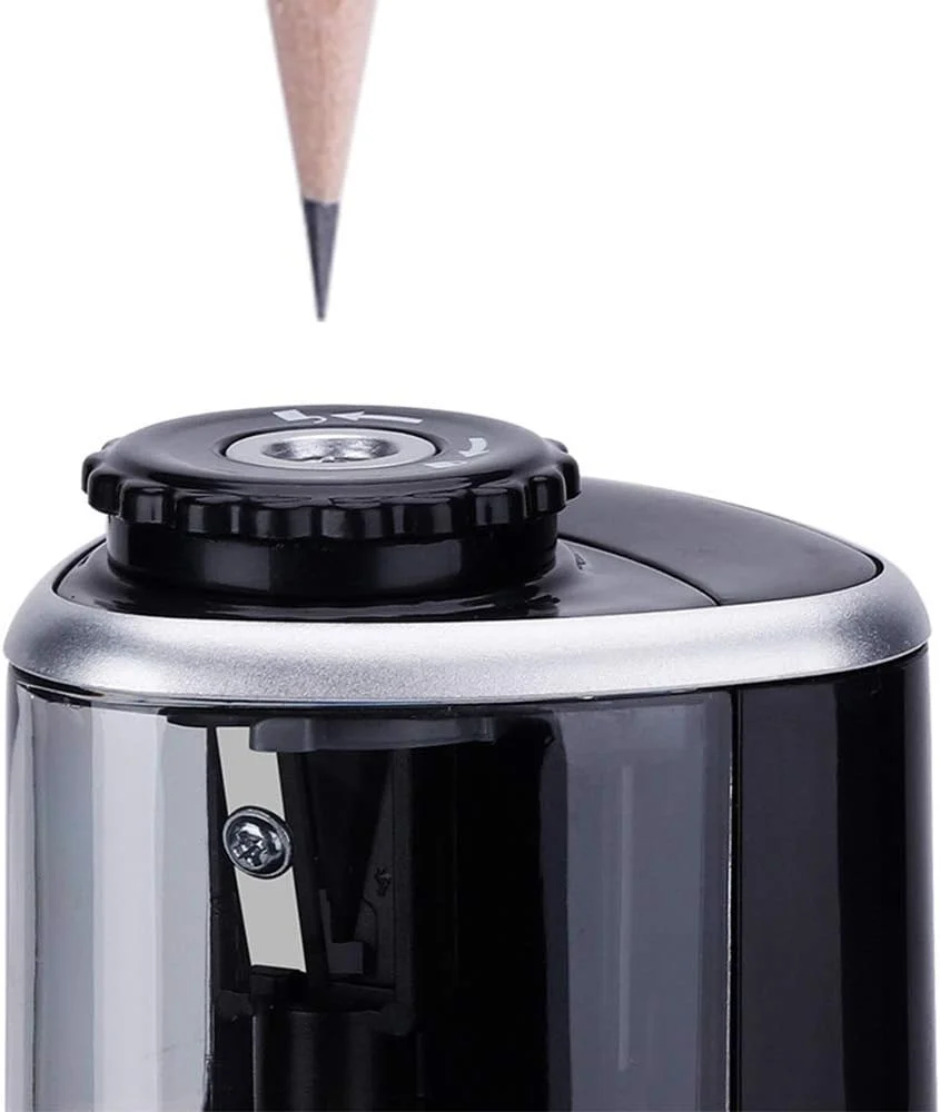 مداد تراش برقی قابل حمل با باتری برای دانش آموزان، هنرمندان، خانه، مدرسه، کلاس درس و دفتر کار (مناسب مدادهای 6 تا 8 میلی متر) مداد تراش برقی قابل حمل با باتری برای دانش آموزان، هنرمندان، خانه، مدرسه، کلاس درس و دفتر کار (مناسب مدادهای 6 تا 8 میلی متر)