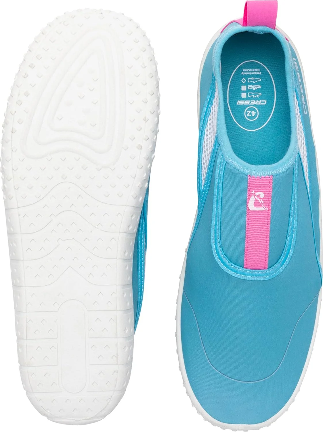 کفش کرسی مدل Kiwi، آبی/صورتی با زیره سفید، سایز 36 - کفشی ایده آل برای ورزش های آبی، مناسب برای استفاده در محیط های مرطوب، دریا و ساحل، آبی/صورتی با زیره سفید، سایز 36 کفش کرسی مدل Kiwi، آبی/صورتی با زیره سفید، سایز 36 - کفشی ایده آل برای ورزش های آبی، مناسب برای استفاده در محیط های مرطوب، دریا و ساحل، آبی/صورتی با زیره سفید، سایز 36