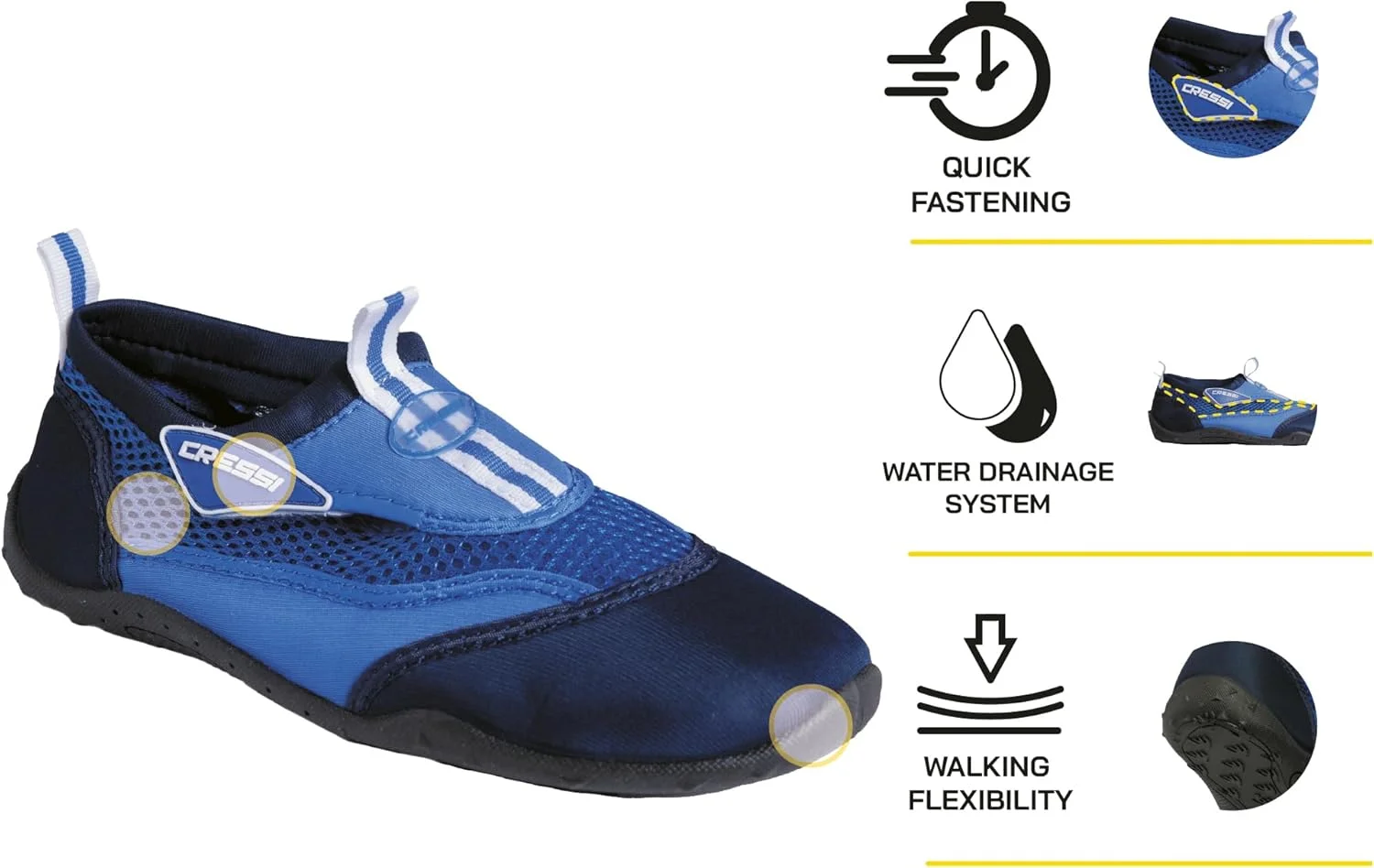 کفش صخره نوردی کرسی مدل REEF SHOES AZURE/BLUE سایز 41 کفش صخره نوردی کرسی مدل REEF SHOES AZURE/BLUE سایز 41