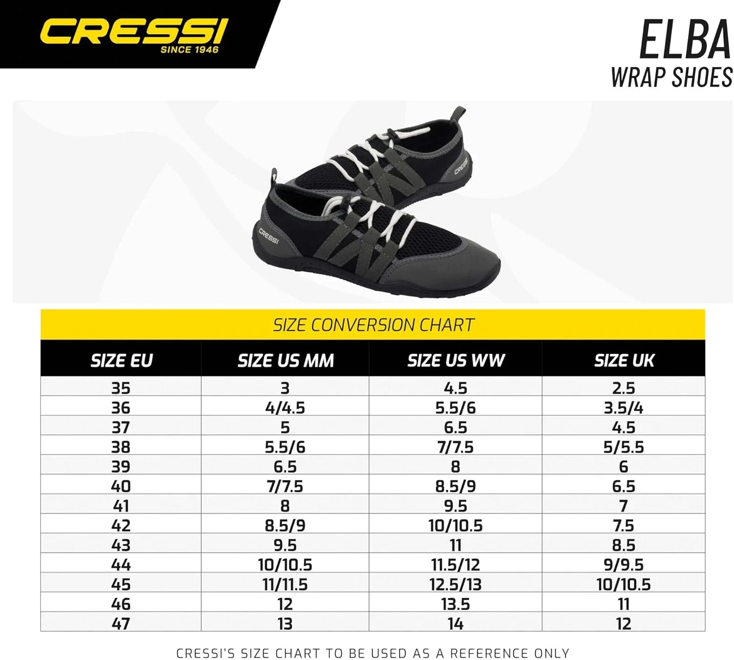کفش های استخری مردانه CRESSI مدل Elba کفش های استخری مردانه CRESSI مدل Elba