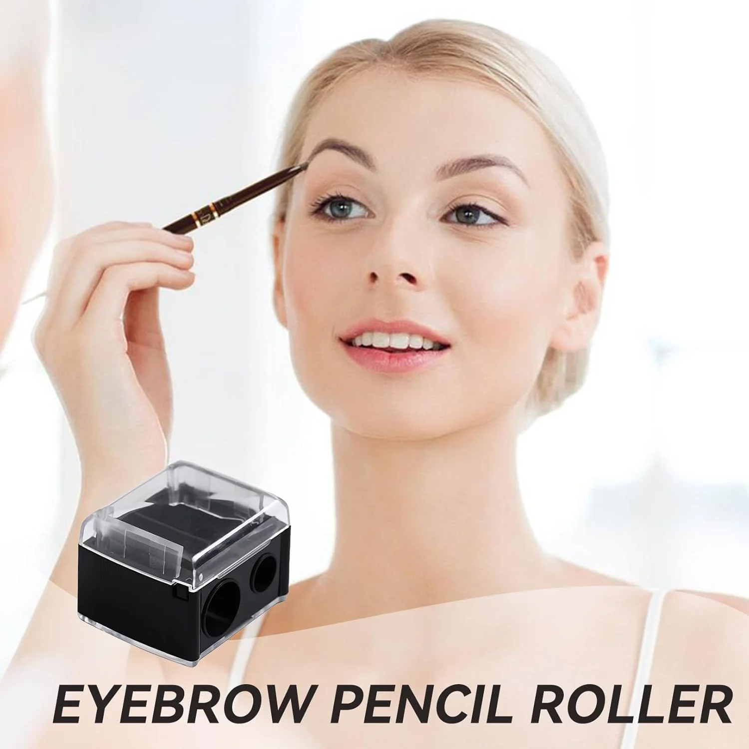 بسته 2 عددی تراش، تراش برای مدادهای ضخیم و نازک، تراش آرایشی مشکی، تراش مداد دو سوراخه، مناسب برای استفاده آسان در سفر، مداد ابرو، خط لب، مداد چشم بسته 2 عددی تراش، تراش برای مدادهای ضخیم و نازک، تراش آرایشی مشکی، تراش مداد دو سوراخه، مناسب برای استفاده آسان در سفر، مداد ابرو، خط لب، مداد چشم